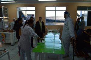 A Turminha da Reciclagem participa da semana da qualidade