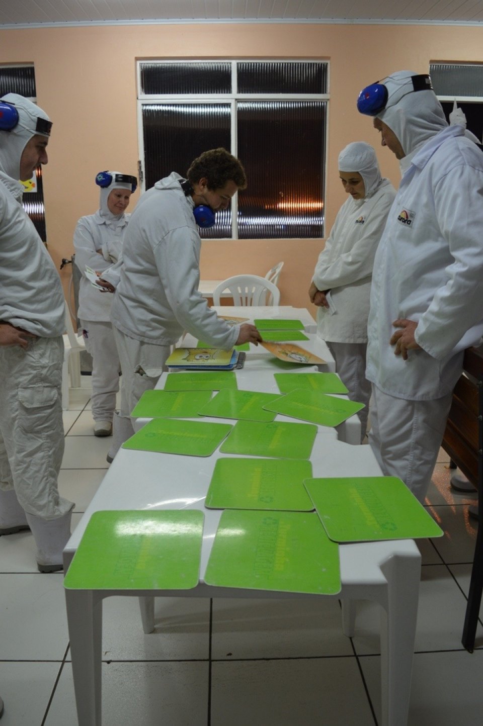 A Turminha da Reciclagem participa da semana da qualidade