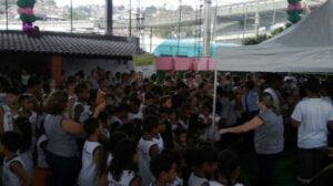 FALB ESTÁ PRESENTE NA SEMANA DA PRIMAVERA NA VILA OLÍMPICA DA MANGUEIRA NO RJ