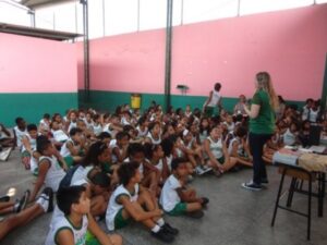 FALB ESTÁ PRESENTE NA SEMANA DA PRIMAVERA NA VILA OLÍMPICA DA MANGUEIRA NO RJ