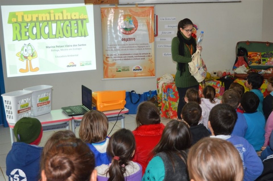 A Turminha da Reciclagem em Chapecó