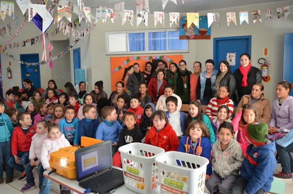 A Turminha da Reciclagem em Chapecó