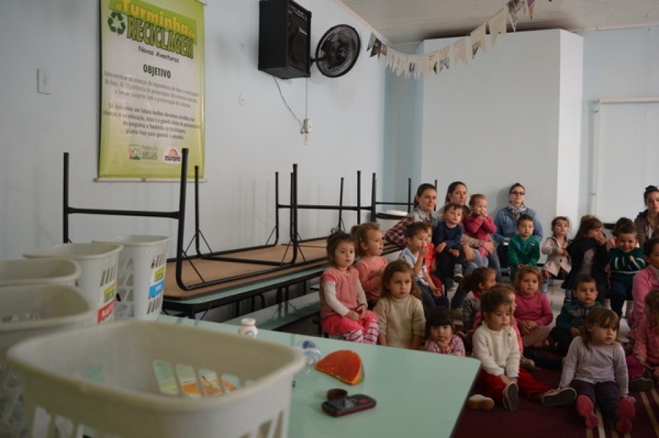 A Turminha da Reciclagem em Chapecó