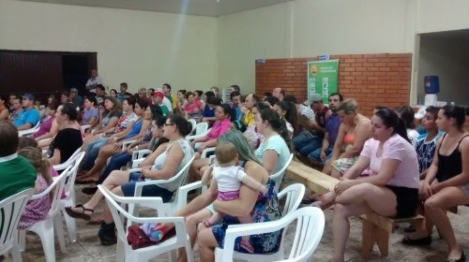 PAIS DE ALUNOS DO GRUPO DE DANÇA DA FALB RECEBEM PALESTRA