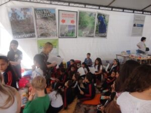 RODA DE LEITURA E CONTAÇÃO DE HISTÓRIAS PARTICIPA DE FEIRA DO LIVRO EM SARANDI-RS