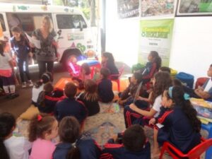 RODA DE LEITURA E CONTAÇÃO DE HISTÓRIAS PARTICIPA DE FEIRA DO LIVRO EM SARANDI-RS