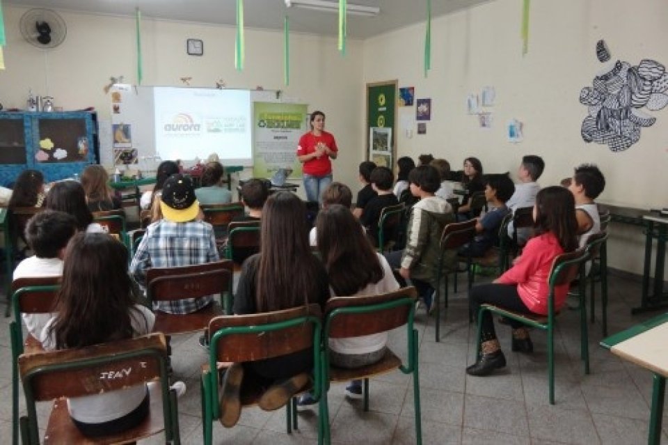 TURMINHA DA RECICLAGEM-SC DESENVOLVE ATIVIDADES EM DIVERSAS ESCOLAS
