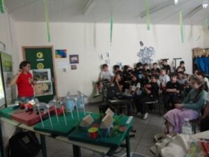 TURMINHA DA RECICLAGEM-SC DESENVOLVE ATIVIDADES EM DIVERSAS ESCOLAS