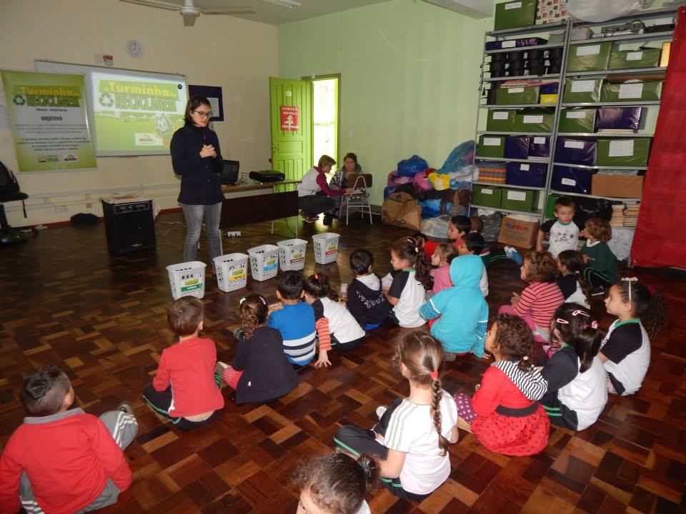 Atividades da Turminha da Reciclagem no mês de Maio