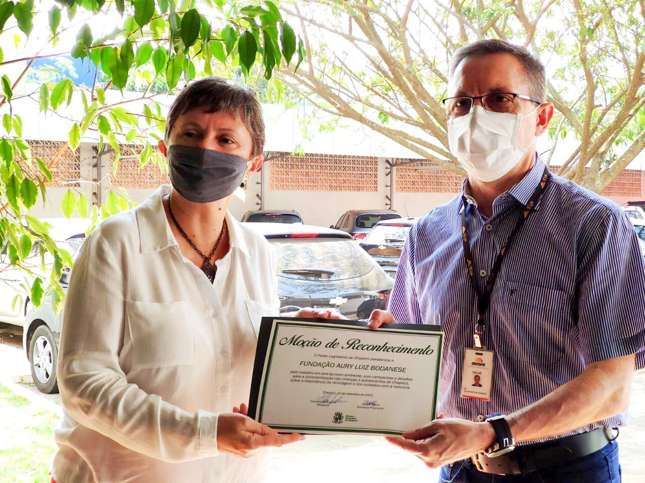 FALB é homenageada pela Câmara de Vereadores de Chapecó