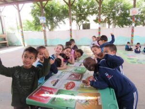 Sensibilização ambiental com a Turminha da Reciclagem