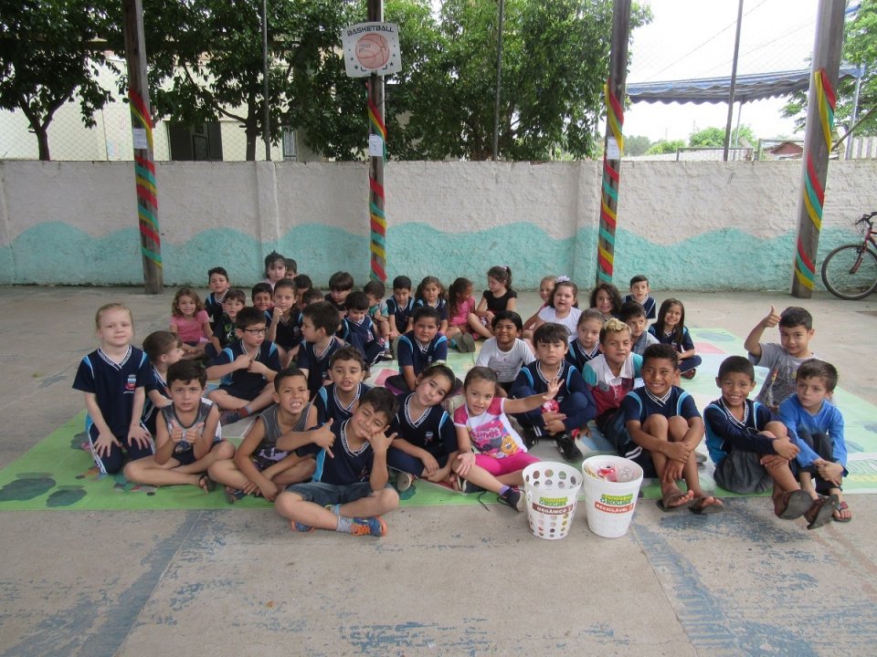 Sensibilização ambiental com a Turminha da Reciclagem