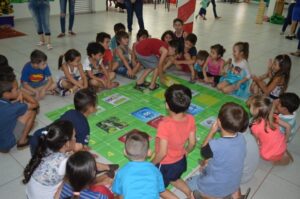 A Turminha da Reciclaglem no natal do CEIM