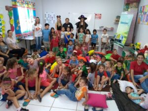 Programa Eco Cooperação em escolas de Guatambu (SC)