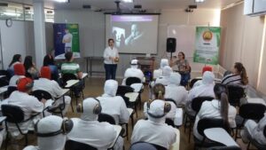 Violência doméstica em debate nas unidades da Aurora Alimentos