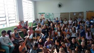 Programa Roda de Leitura em escolas de Chapecó (SC)