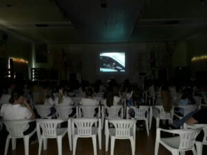 Cinema da Prevenção na Escola Conde D’Eu, em Rondinha (RS)