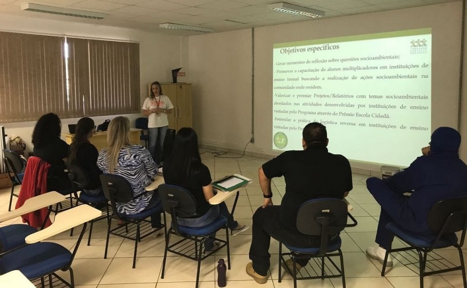 Programa Eco Cooperação realiza atividades em Joaçaba (SC)