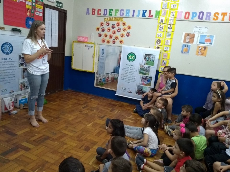 Programa Eco Cooperação no CEIM Pequenos Heróis