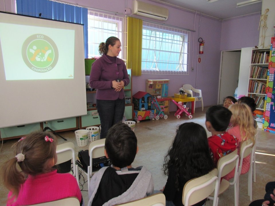 Sensibilização ambiental com o programa Eco Cooperação