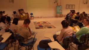 FALB realiza oficina de contação de histórias em Joaçaba (SC)