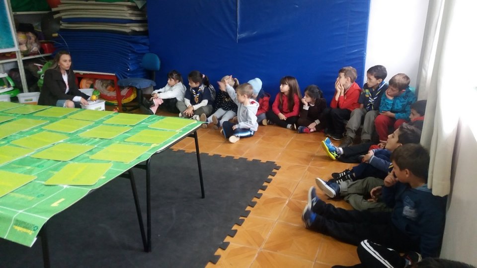 Programa Eco Cooperação promovendo a educação ambiental