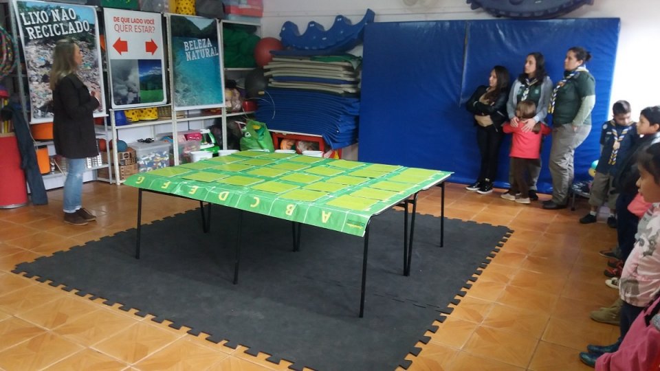 Programa Eco Cooperação promovendo a educação ambiental