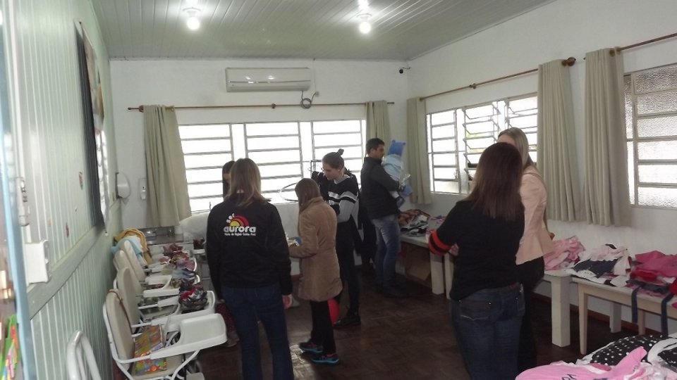 Dia da Família na Creche Sonho de Anjo em Cunha Porã (SC)