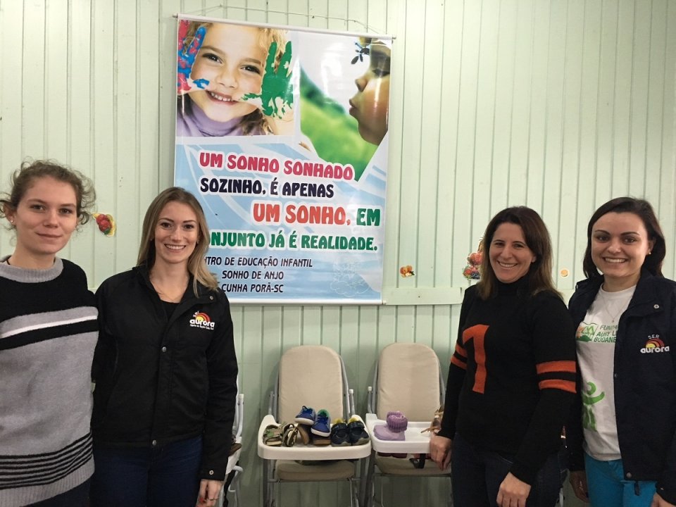 Dia da Família na Creche Sonho de Anjo em Cunha Porã (SC)