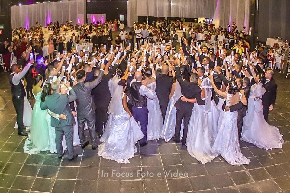 Casamento Cooperado realiza sonho de 43 casais em Guarulhos (SP)