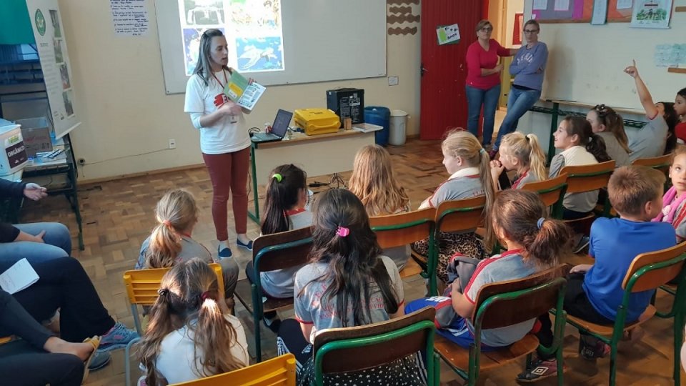 FALB incentivando a leitura e promovendo a educação ambiental