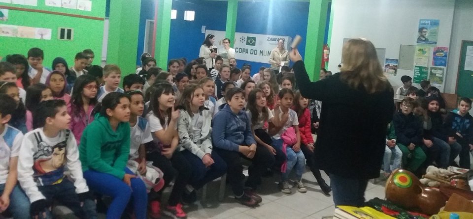 Literatura e educação ambiental em São Domingos (SC) com os programas da FALB