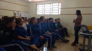 Cinema da Prevenção nos municípios de Pinhalzinho e Sul Brasil (SC)