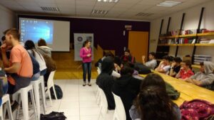 Cinema da Prevenção nos municípios de Pinhalzinho e Sul Brasil (SC)