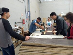 Voluntários de Xaxim (SC) constroem casas para cães de rua