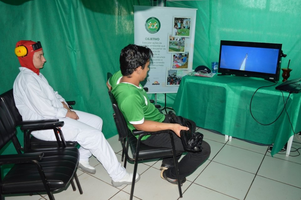 Empregados da Aurora Alimentos participam de Cinema Verde