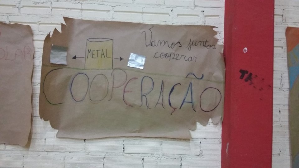 Voluntários realizam gincana Eco Cooperação em escola de Cunha Porã (SC)