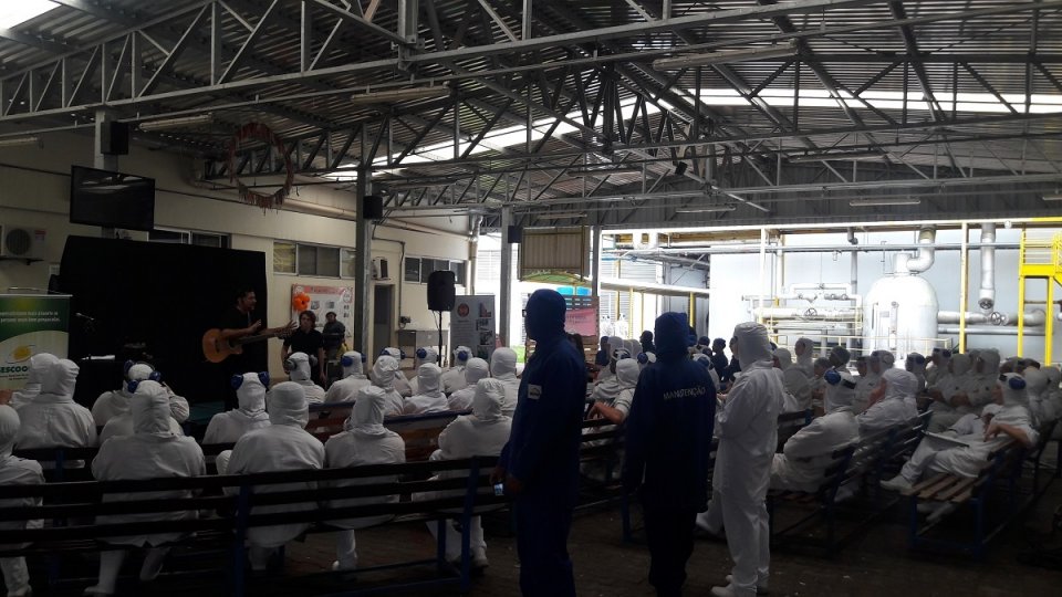 Espetáculo Multiplicando o Bem percorre Unidades da Aurora em Santa Catarina