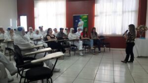 Empregados da Unidade da Aurora em Guatambu (SC) participam de palestra motivacional