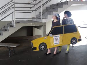 Quatro equipes da Unidade da Aurora em Xaxim (SC) abordaram o tema violência no Concurso de Paródias