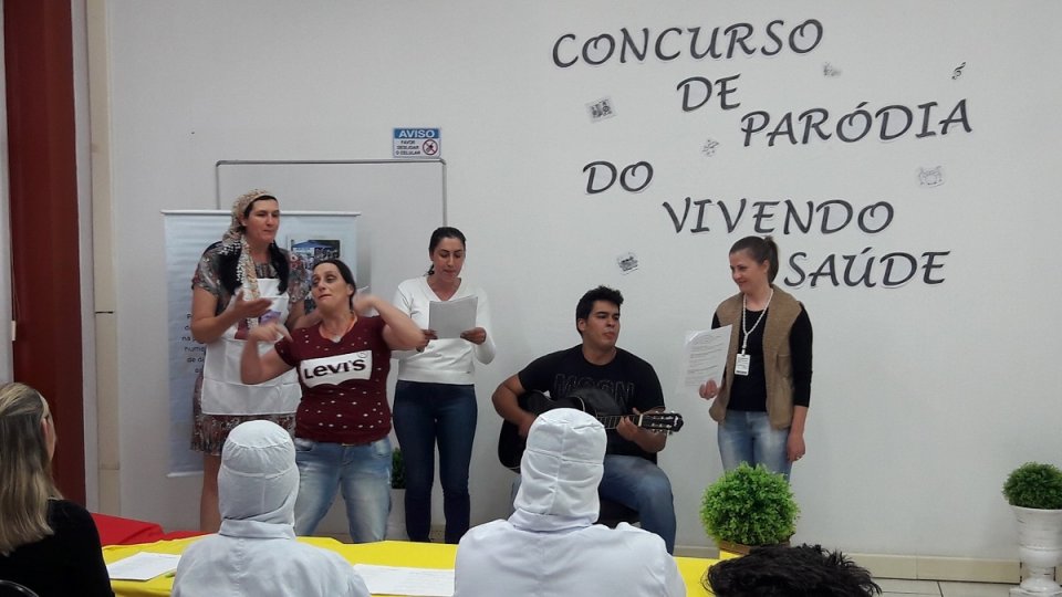 Paródia “Vou te Denunciar” foi a vencedora do Concurso na Unidade da Aurora em Guatambu (SC)