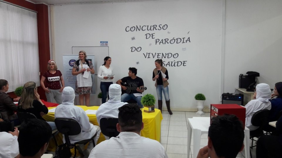 Paródia “Vou te Denunciar” foi a vencedora do Concurso na Unidade da Aurora em Guatambu (SC)