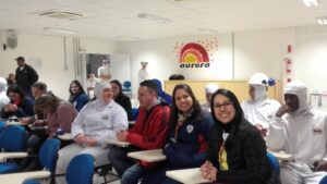 Nove equipes abordaram prevenção e saúde nas Paródias da Unidade da Aurora em Joaçaba (SC)