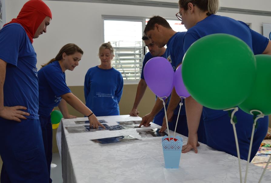 Empregados do Incubatório Chapecó participam da Hora mais Gostosa da FALB