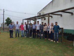 Equipe Rede da Cooperação constrói dois jardins sensoriais em instituições de Pinhalzinho (SC)