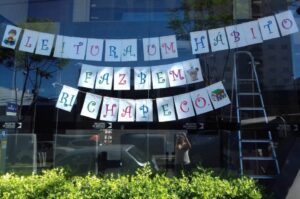 Roda de leitura no Cartório de Registro de Imóveis em Chapecó (SC)