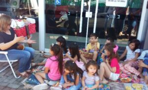 Roda de leitura no Cartório de Registro de Imóveis em Chapecó (SC)