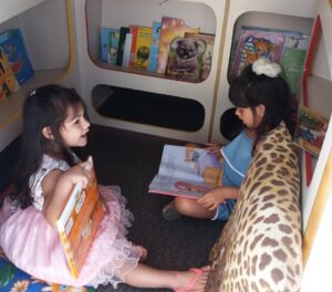 Roda de leitura no Cartório de Registro de Imóveis em Chapecó (SC)