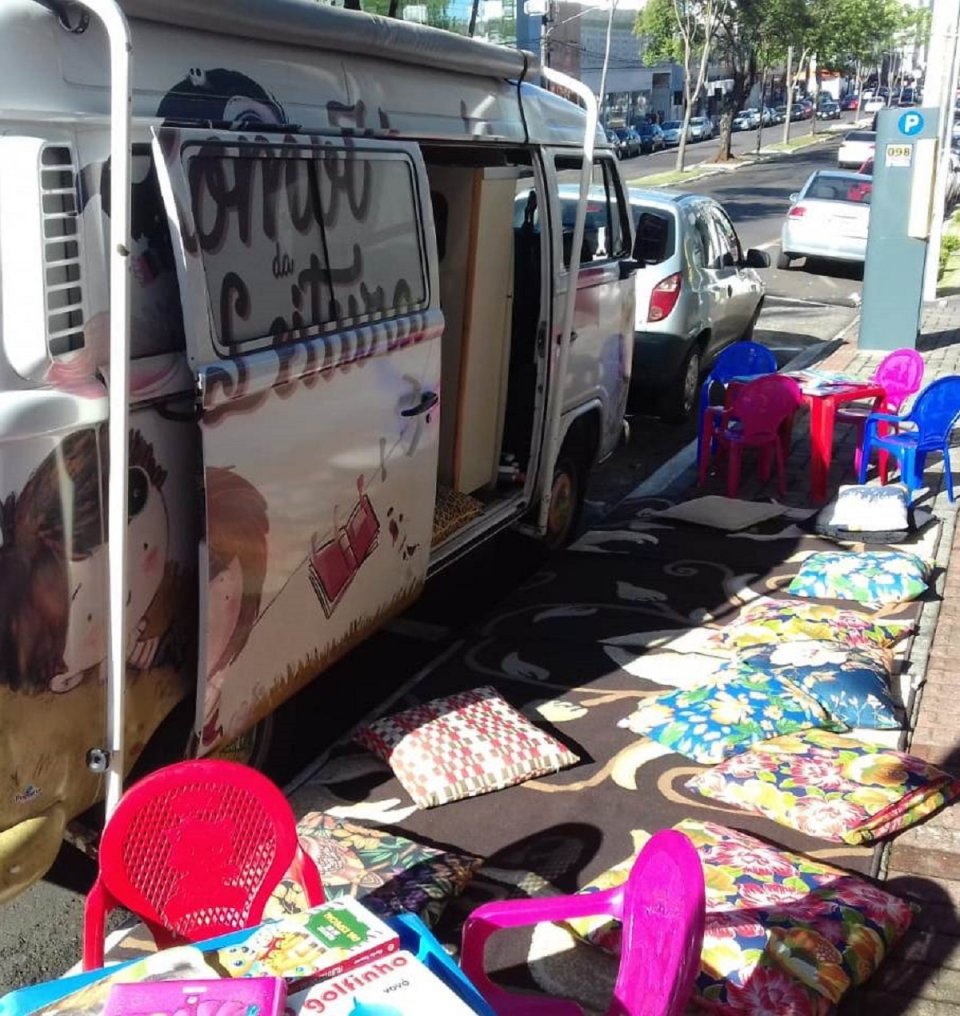 Roda de leitura no Cartório de Registro de Imóveis em Chapecó (SC)