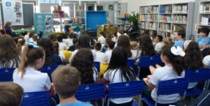 Roda de Leitura no Colégio Marista em Chapecó/SC